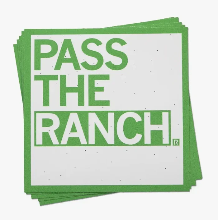 Pass the Ranch Sticker