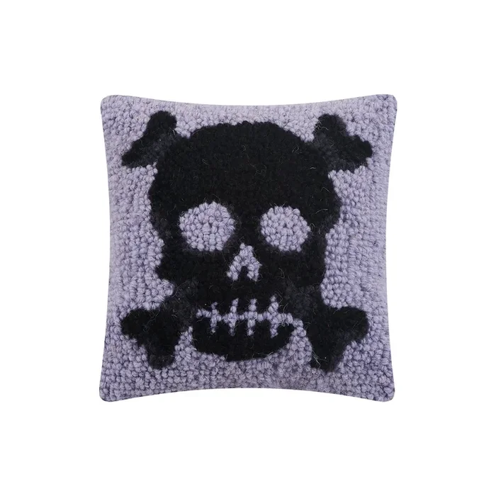 Pastel Skull Halloween Hook Pillow