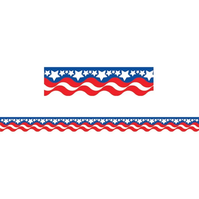 Patriotic Border Trim
