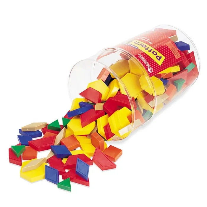 Pattern Blocks Plastic 1Cm 250/Pk – Learning Resources