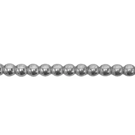 Patterned Wire – Sterling Silver – 3mm Polka Dot 14 gauge Dead Soft – 6″ Min