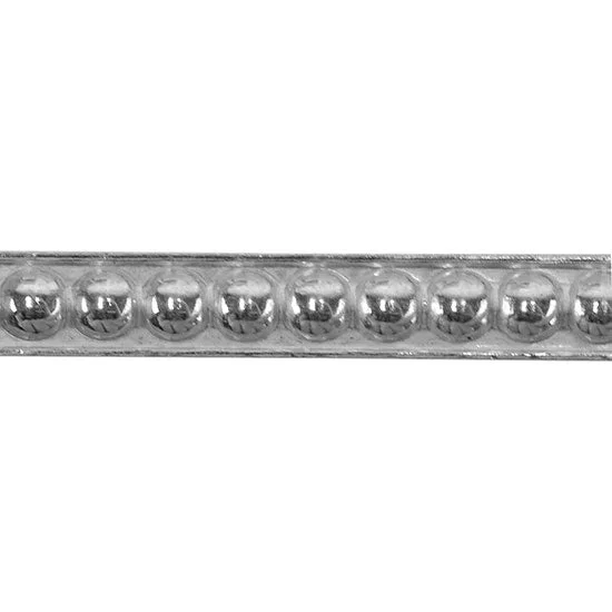 Patterned Wire – Sterling Silver – Dotted 12 gauge Dead Soft – 6″ Min