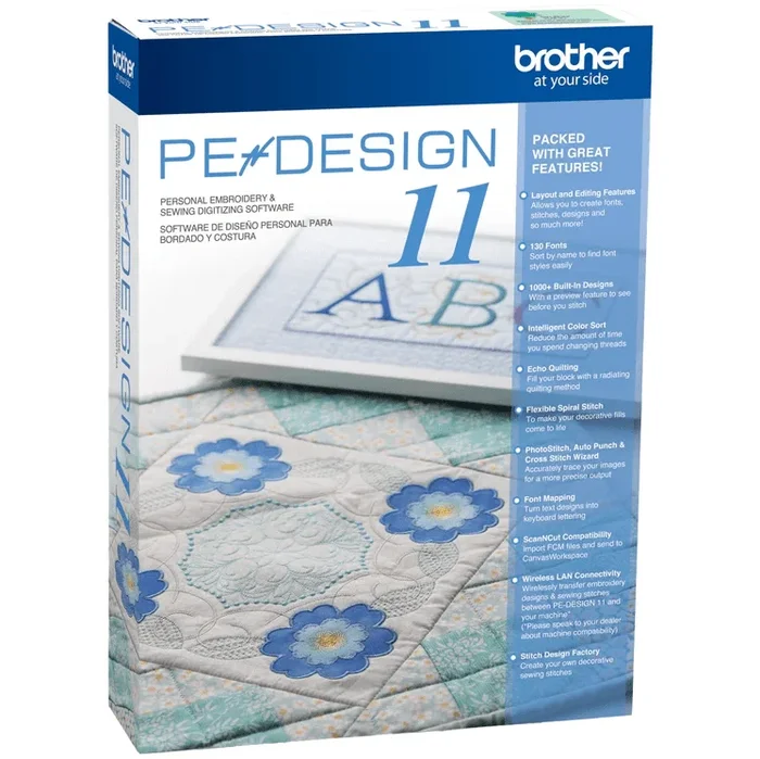 PE DESIGN 11 Personal Embroidery and Design Software