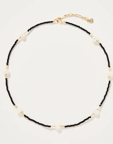 Pearl Bitty Bead Necklace