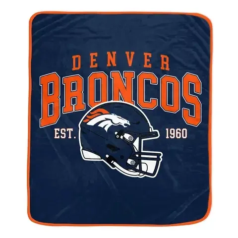 Pegasus Sports NFL Denver Broncos Blanket Polyester 6 pk