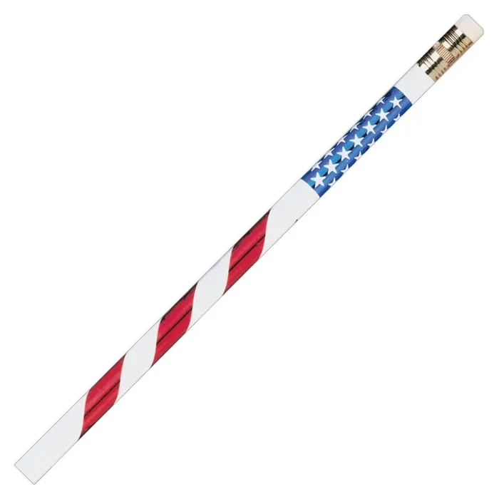 Pencils Stars & Stripes 12/Pk – Moon Products