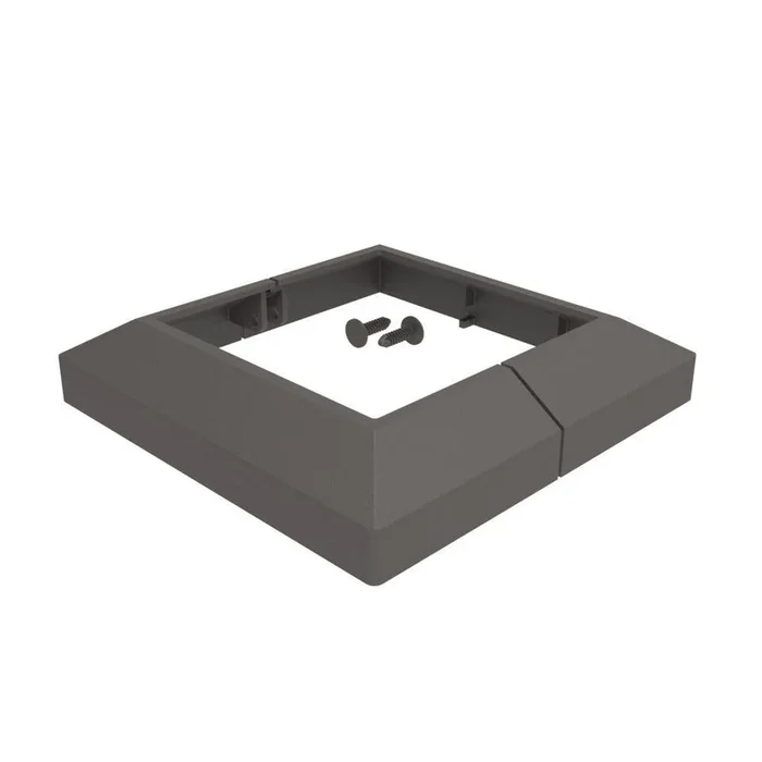 Penrose/VersaRail 4.25 in. x 4.25 in. Matte Bronze Aluminum Rail Post Trim