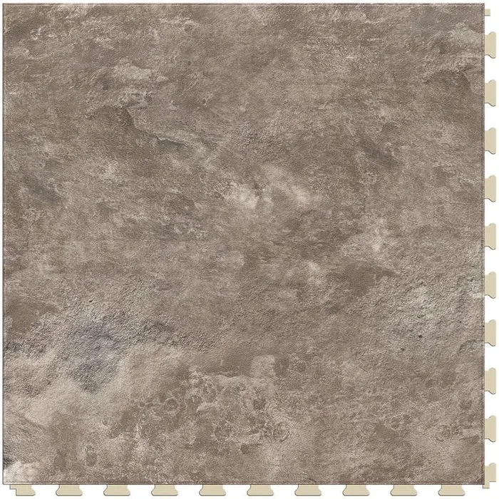 Perfection Floor Tile Stonecraft Collection Atlantic Slate/Satin 20-in x 20-in Water Resistant Interlocking Luxury Flooring (16.7-sq ft)