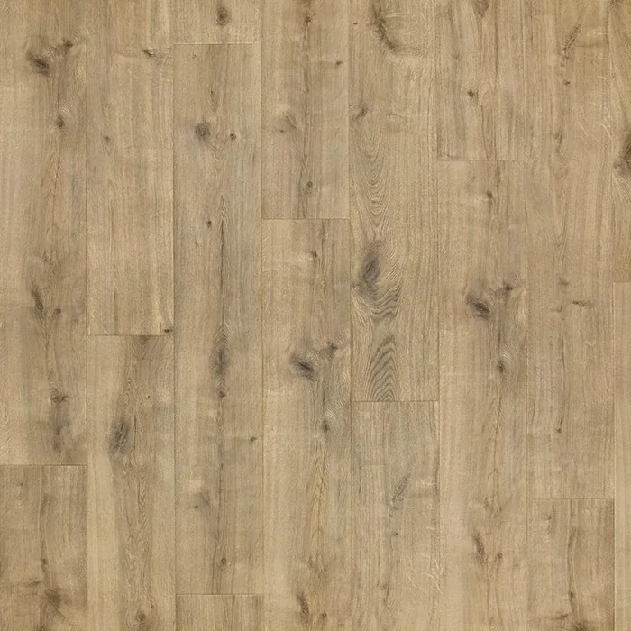 Pergo Defense+ Anderson Oak 14 mm T x 7.4 in. W Waterproof Laminate Wood Flooring (17.18 sqft/case)