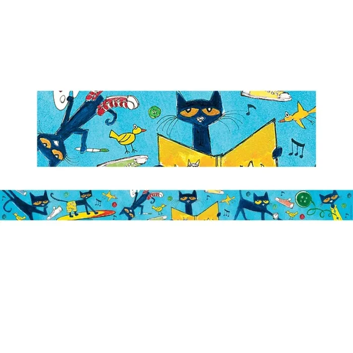 Pete The Cat® Straight Border Trim 35 Feet