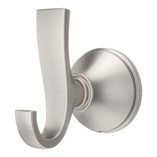 Pfister Auden Double Hook Spot Defense Brushed Nickel Towel Hook