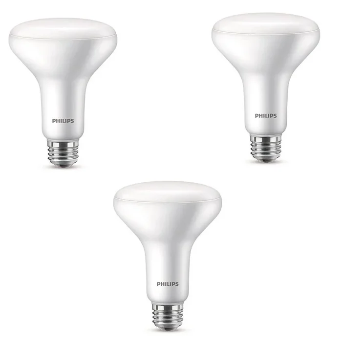 Philips 65-Watt Equivalent BR30 Dimmable LED Energy Star Light Bulb, Daylight (6-Pack)