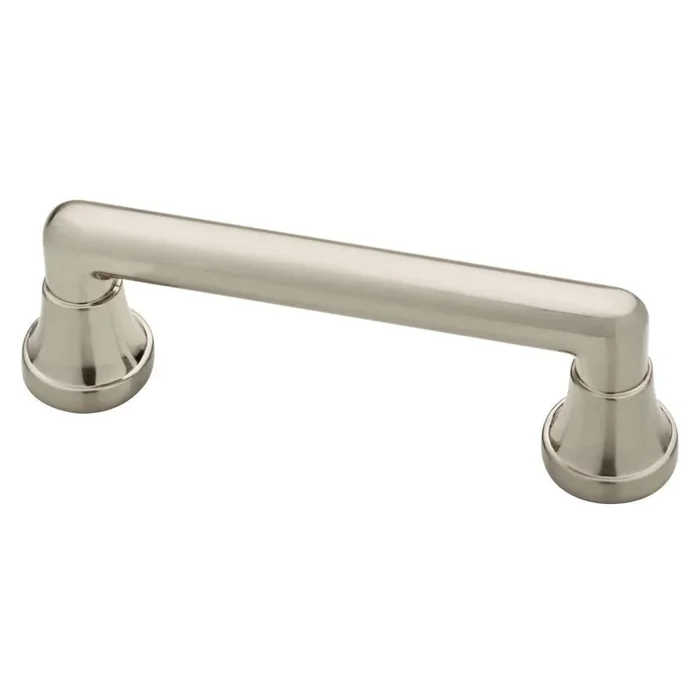 Phoebe 3 in. (76 mm) Center-to-Center Satin Nickel Drawer Pull