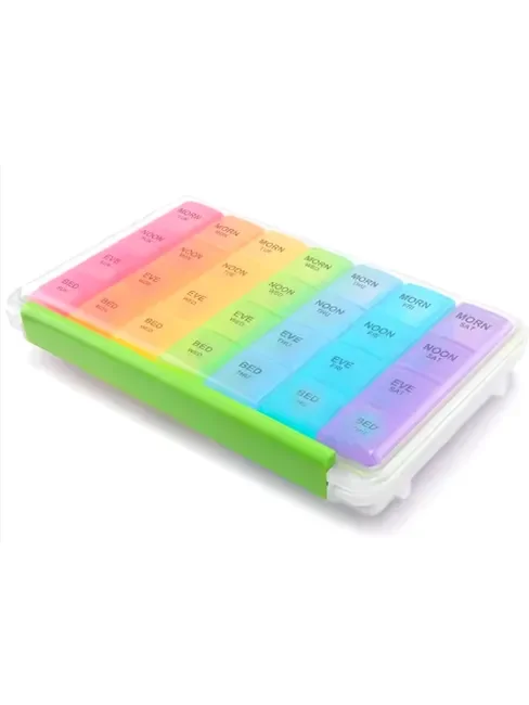 Pill Organizer Weekly Moisture proof RTPBORG
