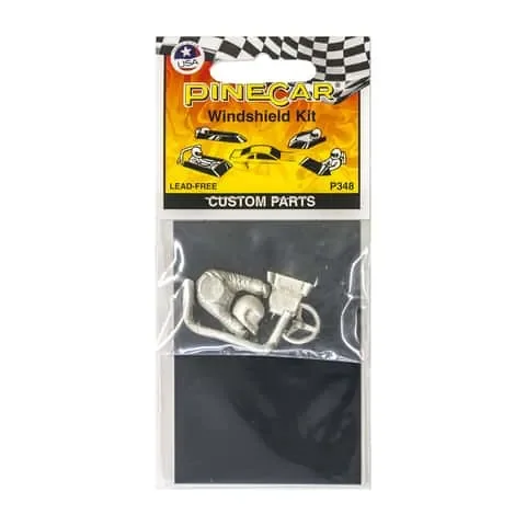 PineCar Custom Parts With Decal Kit Multicolored
