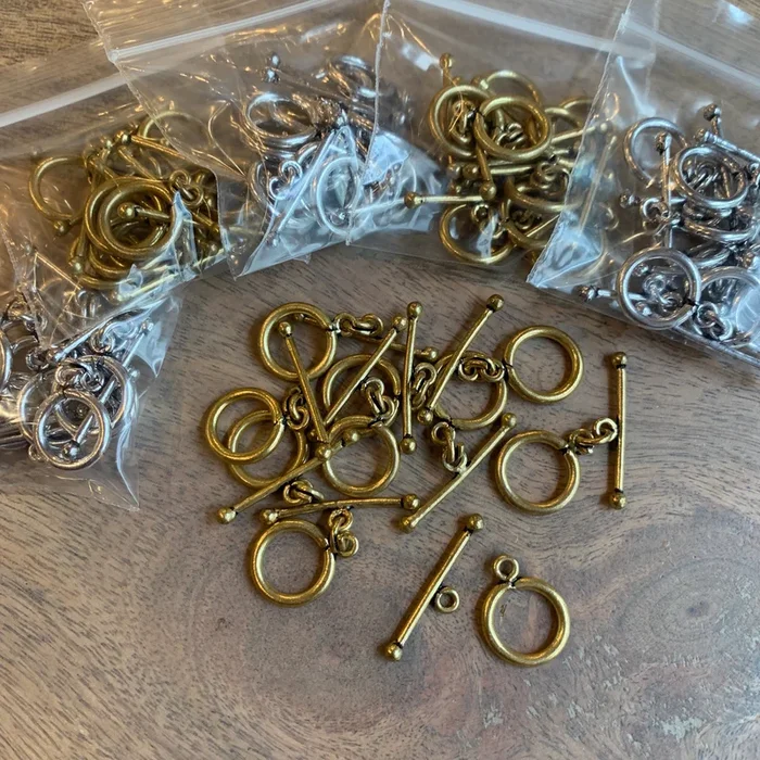 Plated Toggle Clasps