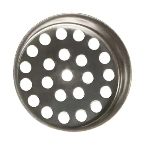 PlumbCraft 1-1/2 in. D Chrome Silver Stainless Steel Laundry Tub Strainer