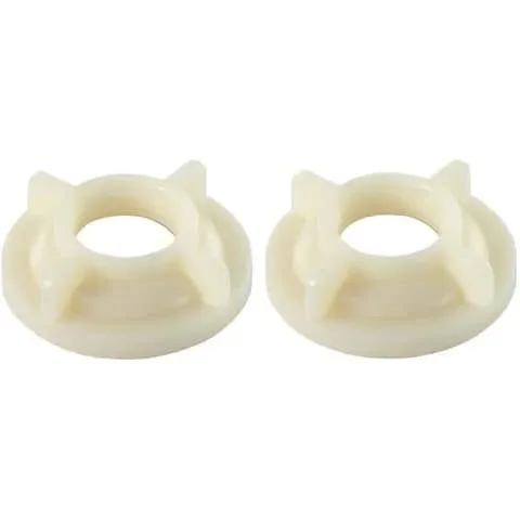 PlumbCraft Faucet Nut For Universal White 2 pc