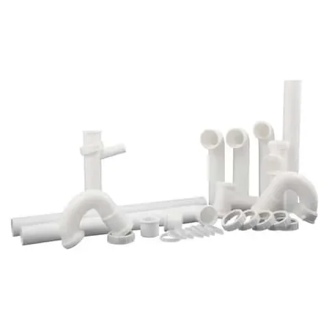 PlumbCraft Remodeling Kit For Universal White Plastic 27 pc