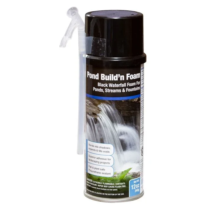 PondBuild ‘N Foam – Black 12oz – PB1380