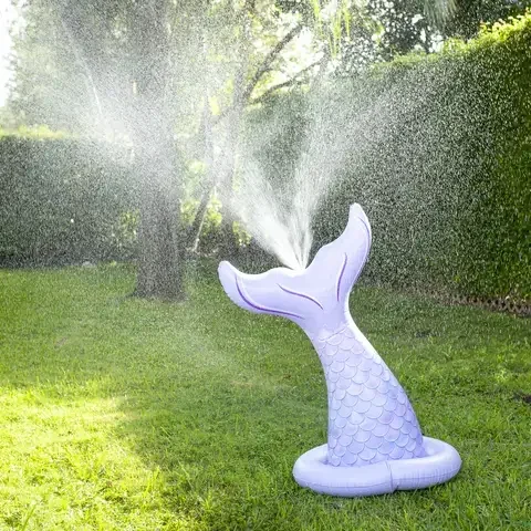PoolCandy Purple PVC Inflatable Tail Sprinkler