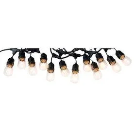 Portfolio 24-ft 12-Light Plug-In Bulbs String Lights