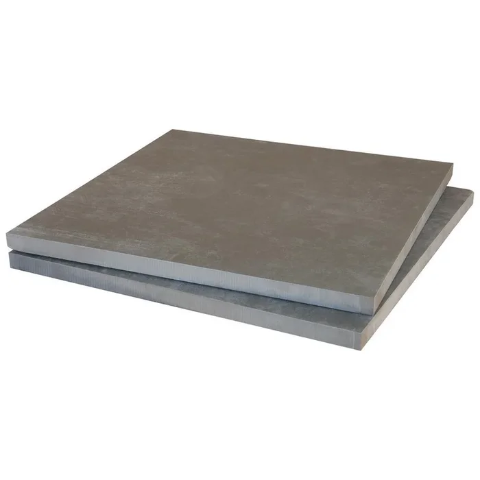 Porto Anthracite 16 in. x 16 in. x 0.79 in. Gray Porcelain Paver Tile (1.777 Sq. Ft.)