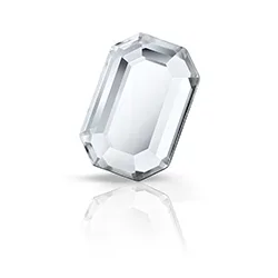 Preciosa Crystal 6 x 4mm Octagon Flat Back MAXIMA – Crystal