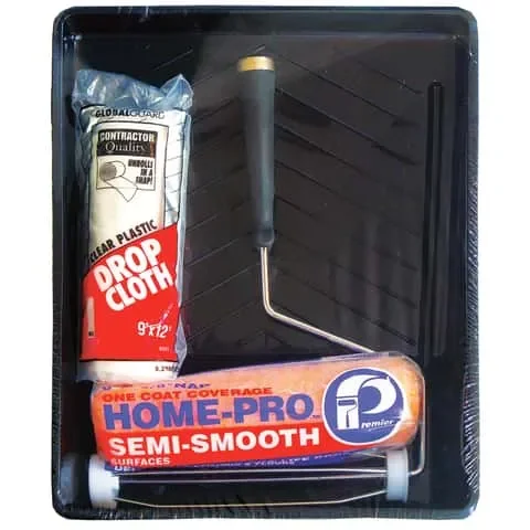 Premier Home-Pro 9 in. W Cage Paint Roller Kit Threaded End