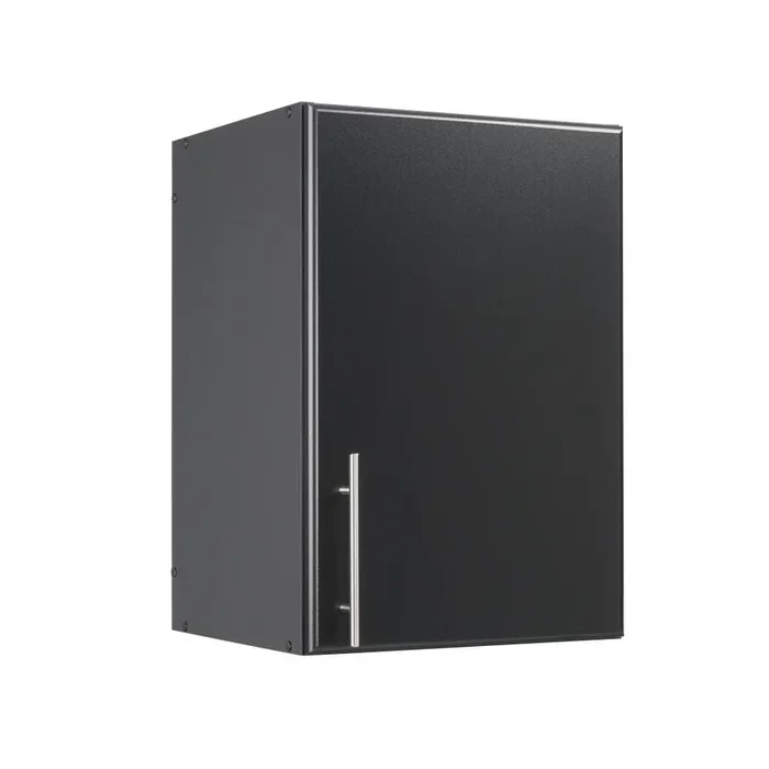 Prepac Elite 16-in W x 24-in H Wood Composite Black Wall-mount Utility Storage Cabinet