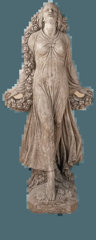 Primavera Goddes Cast Stone Outdoor Asian Collection