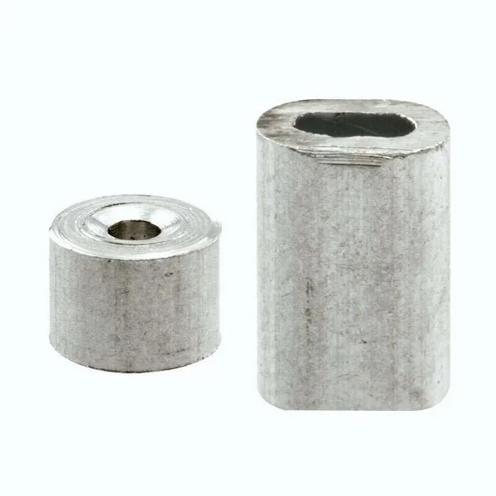 Prime-Line Aluminum Cable Ferrules and Stops