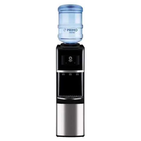 Primo Water Pro 3-5 gal Black Water Dispenser Stainless Steel
