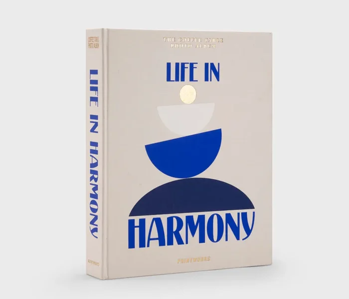 Printworks – Coffee Table Photo Album – Life In Harmony