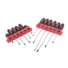 Project Source Screwdriver 12-Piece Rubber Handle Screwdriver Set