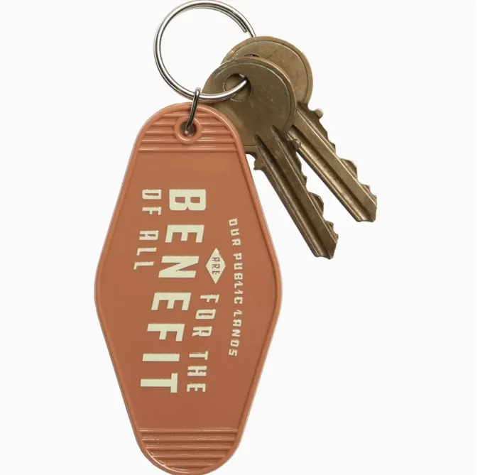 Public Lands For All Keychain