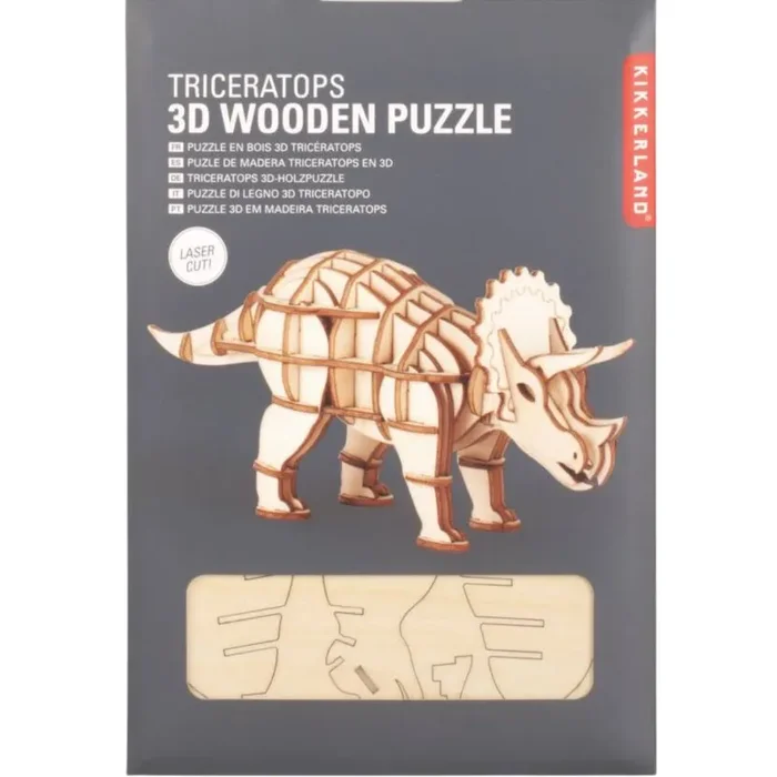 Puzzle 3D – Triceratops