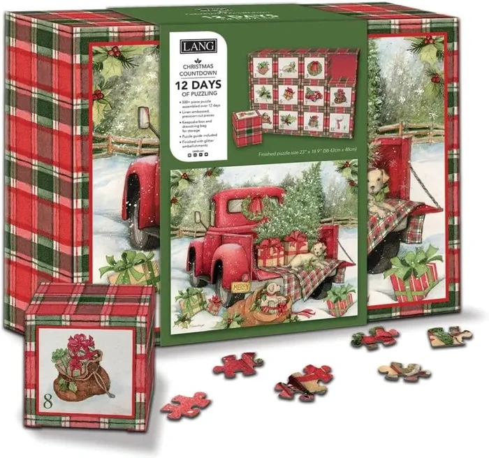 Puzzle Santa’s Truck 12 Days Of Puzzling 500Pc 2237002