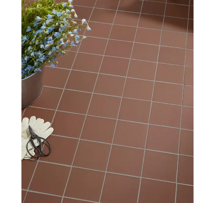 Quarry Red Field Wall and Floor Tile – 6 x 6in.