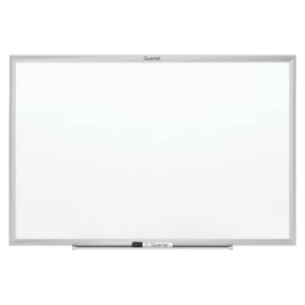 Quartet Classic Magnetic Dry-Erase Whiteboard, 96″ x 48″, Aluminum Frame With Silver Finish