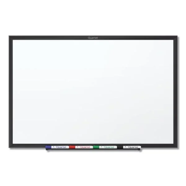 Quartet Classic Series Total Erase Dry Erase Boards, 72 X 48, White Surface, Black Aluminum Frame