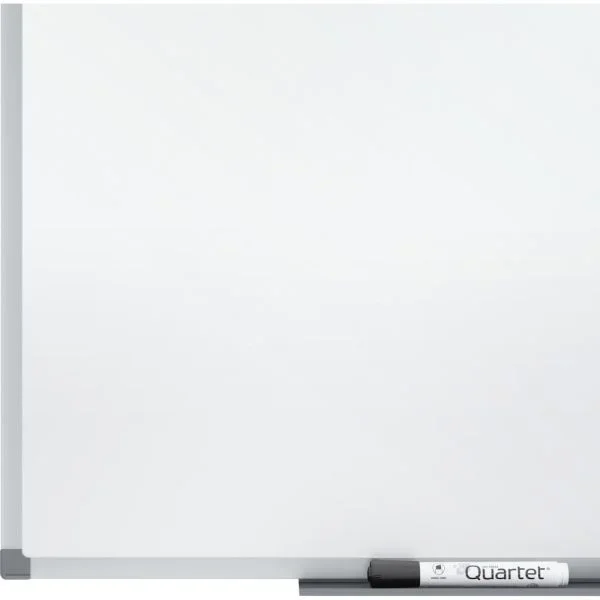 Quartet Standard Duramax Porcelain Magnetic Dry-Erase Whiteboard, 72″ x 48″, Aluminum Frame With Silver Finish