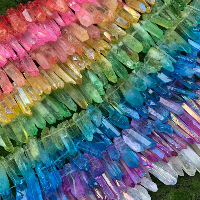 Quartz Points – Dyed Colors