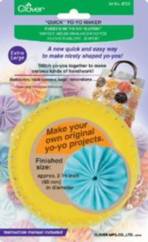 QUICK YO YO MAKER – EXTRA LARGE – 8703-C – FINISHED SIZE: 2 3/8″