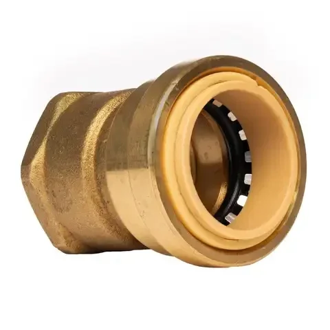 QuickFitting Push to Connect 1 in. PF Brass Adapter
