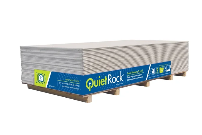 QuietRock 1/2-in x 4-ft x 8-ft 500 Regular Drywall Panel