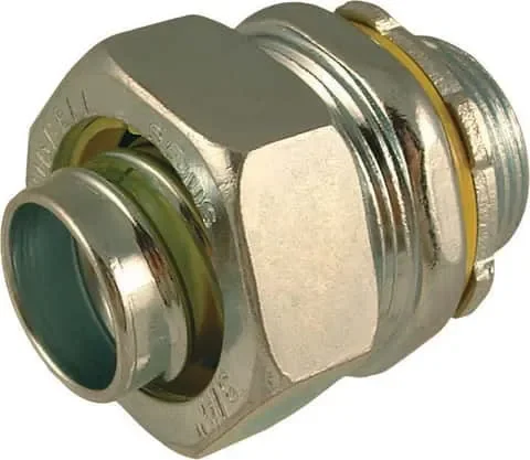Raco 3/4 in. D Malleable Iron/Steel Electrical Conduit Connector For Type B 1 pk