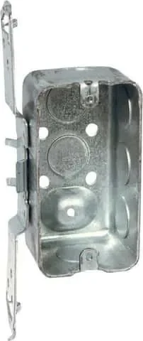Raco Old Work 13 cu in Rectangle Steel 1 gang Junction Box Gray