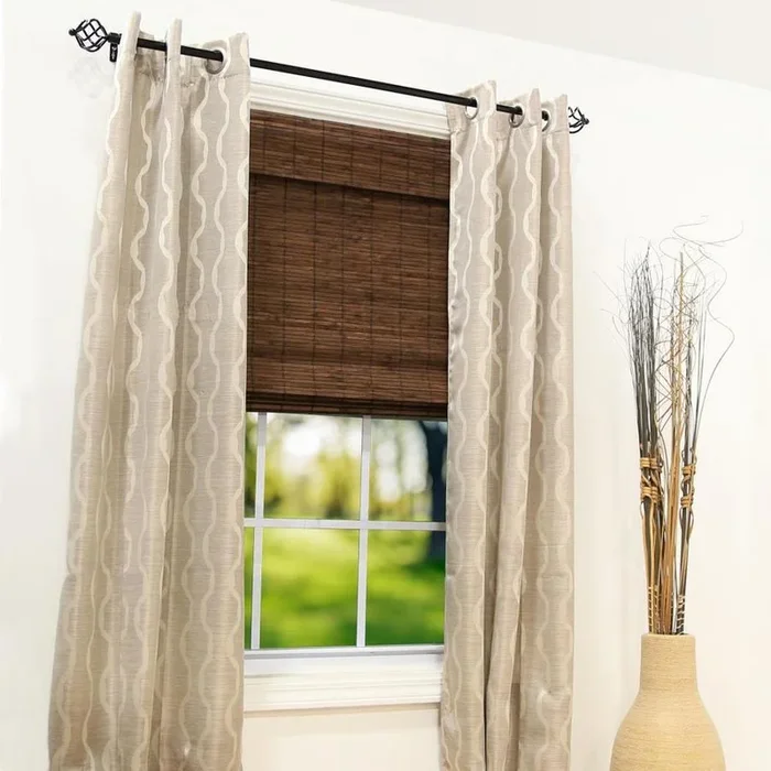 Radiance Brooklyn 23-in x Cocoa Light Filtering Cordless Roman Shade