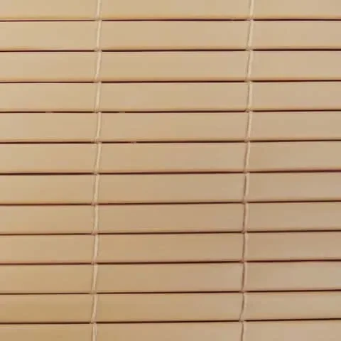 Radiance Vinyl Rollup Shade 30 in. W X 72 in. H Bamboo Cordless